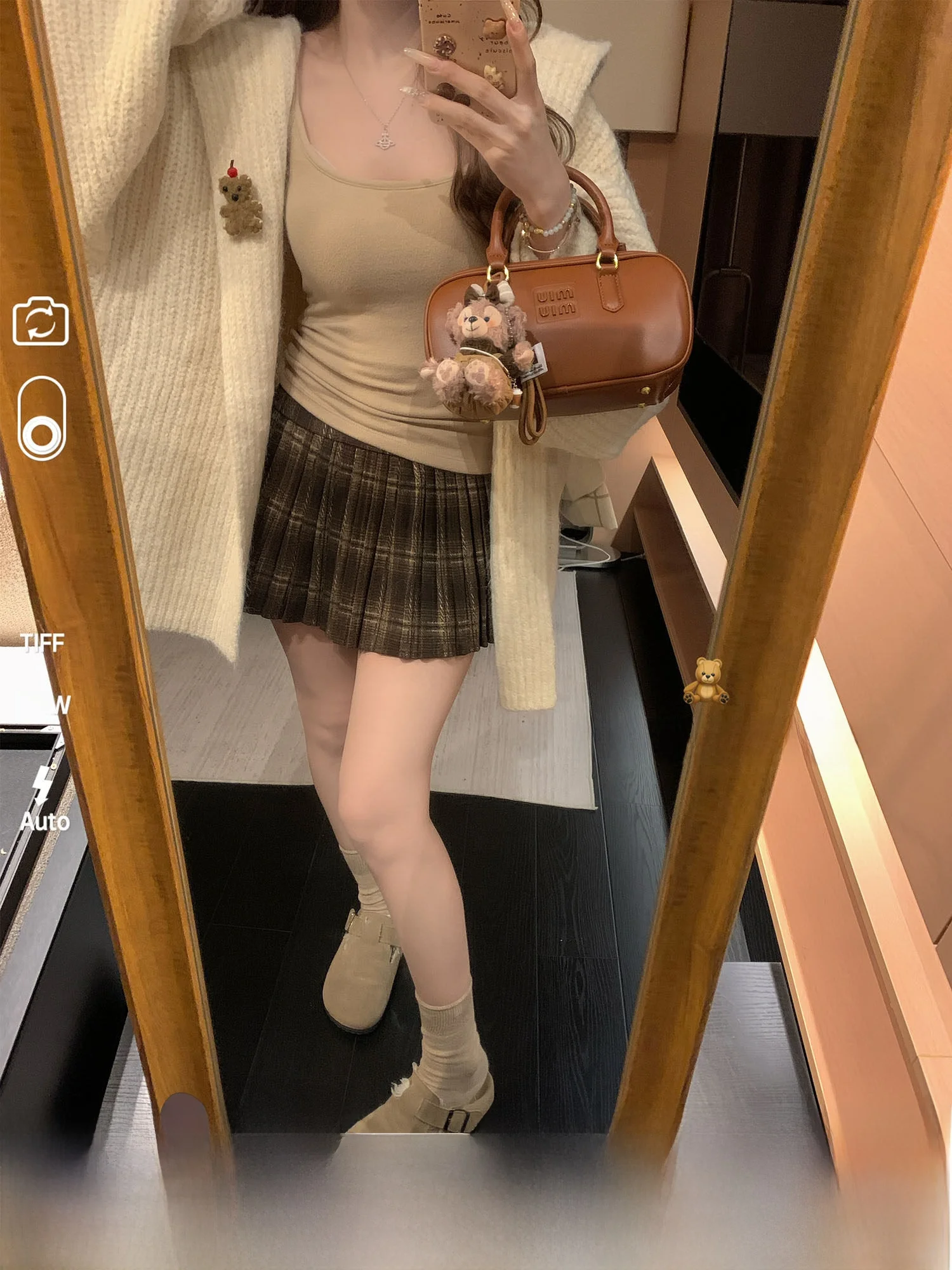 

Warm Knitted Sweater Casual Hooded Collar Open Cardigan Coat Korean Sle Lazy Sle Color College Sle Loose Fit Wome...