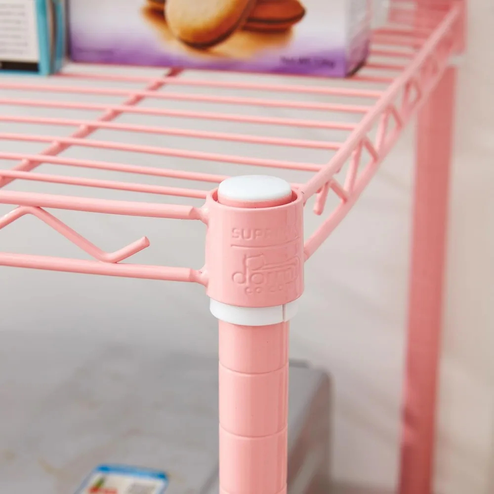 رف صغير وردي قابل للتعديل مع سوبريما ®   تكنولوجيا لحلول التخزين الأمثل