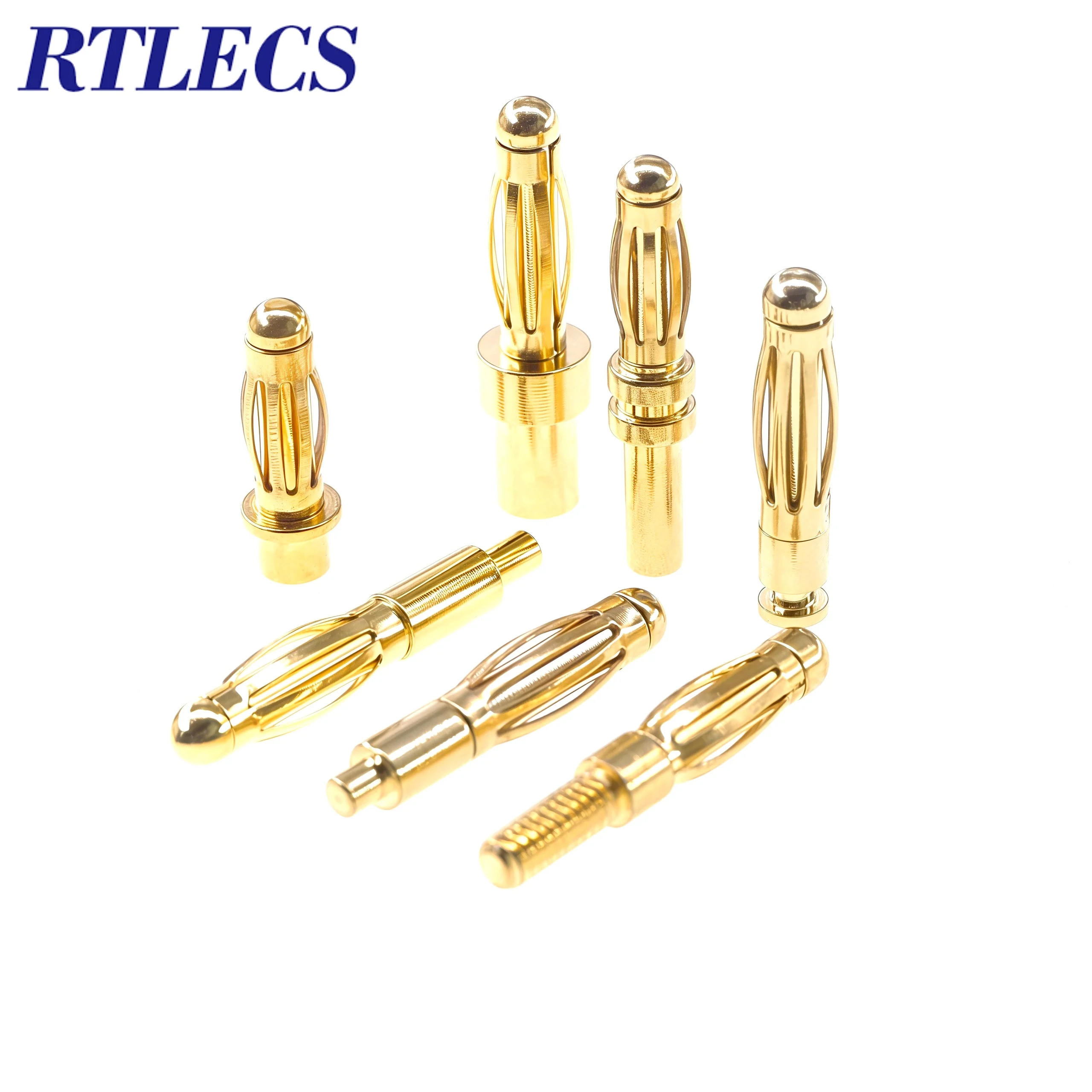 5/30/50pcs 2.5mm Gold Plated Connector Bullet Banana Plug For RC Drone ESC Battery Blussless Moto BEC