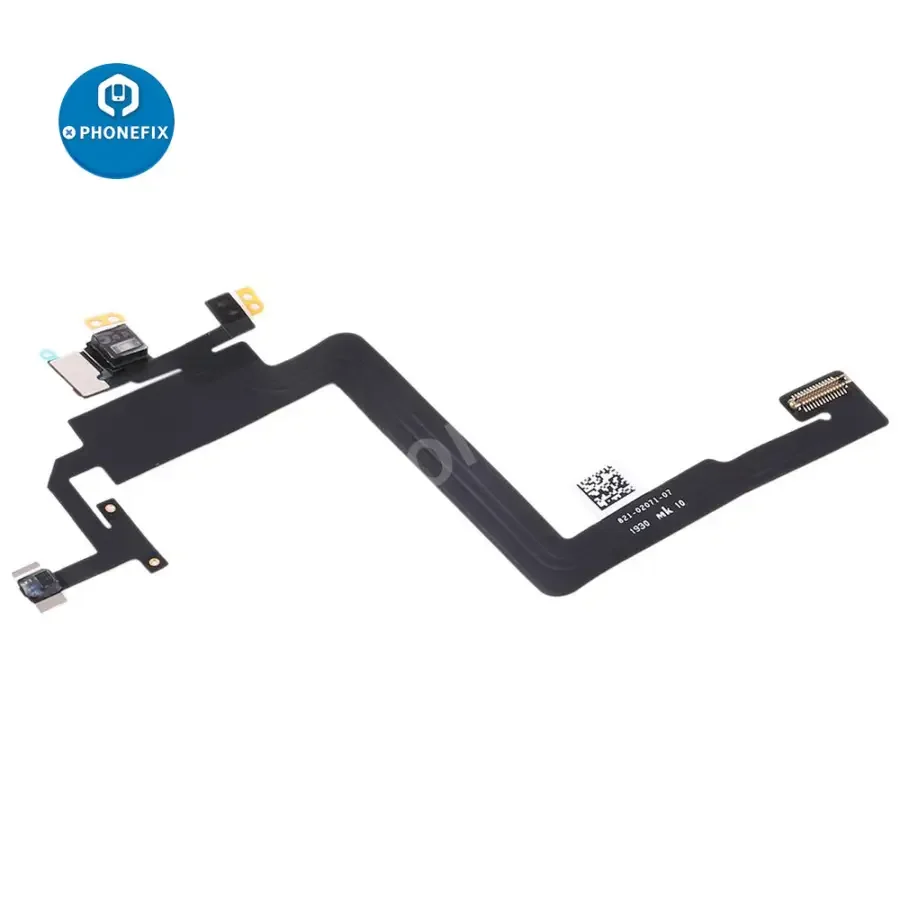 Haut-parleur d'écouteur pour iPhone, 11, 12, 13, 14 Pro Max, MINI, XS Max, Poly X, capteur de lumière de proximité, identification qualifiée ale, câble ruban flexible