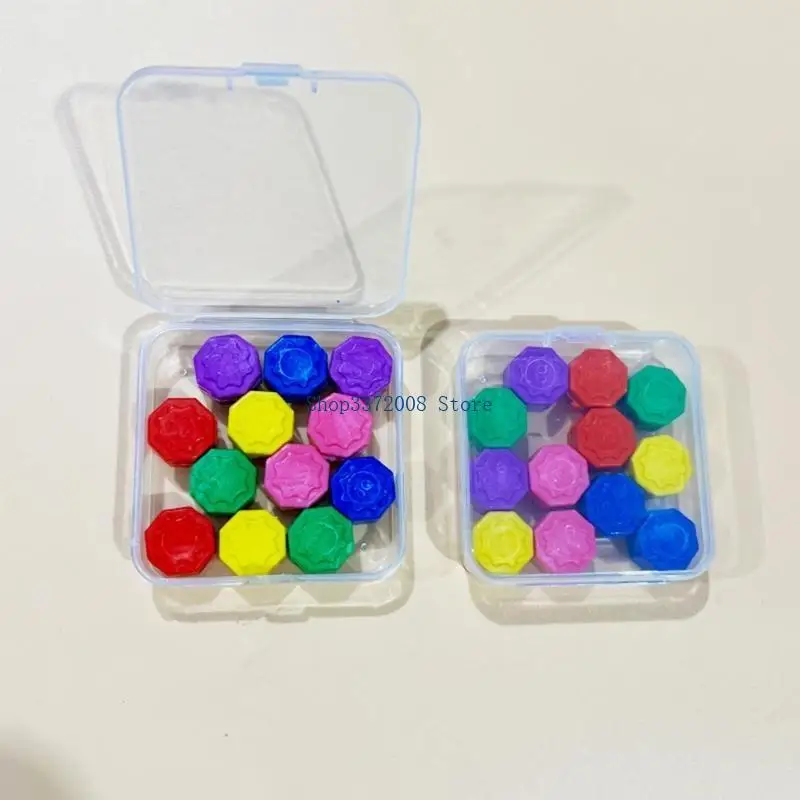 12Piece Gonggi Stones Set Classical Hand Eye Coordination Training Toy