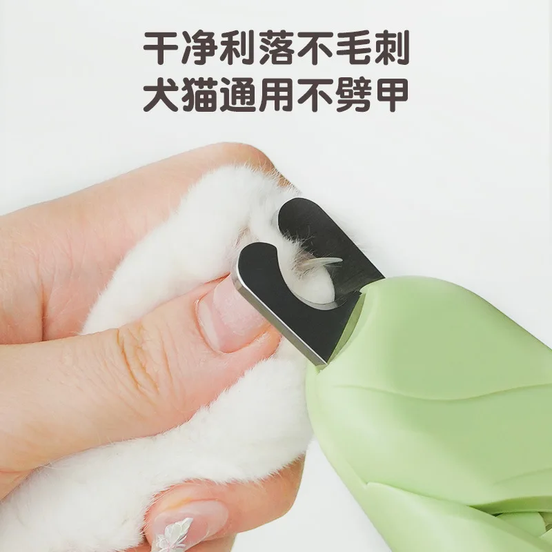 Pet Cat Nail Clippers Dog Grooming Supplies Beauty Care Nail Scissors Stainless Steel Blade Nail Trimmer