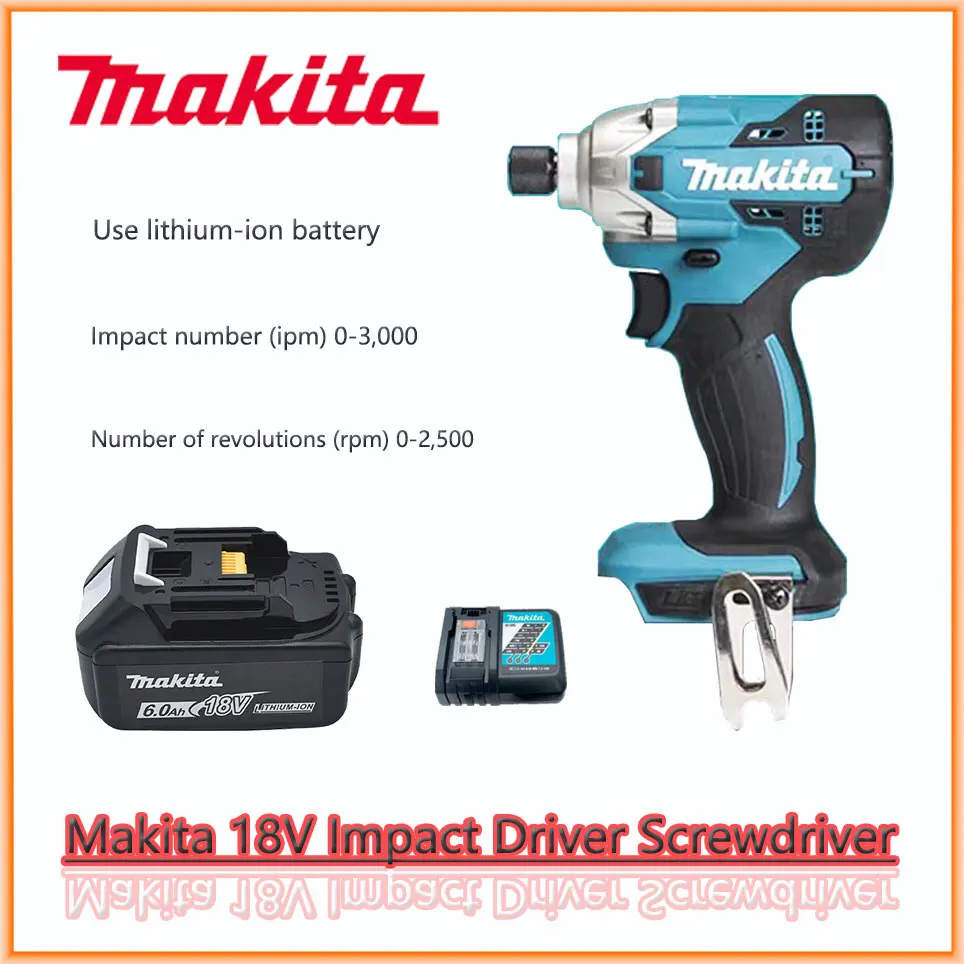 

Аккумуляторная ударная отвертка Makita DTD156Z, литий-ионный аккумулятор 18 в, LXT, со стандартным стандартом