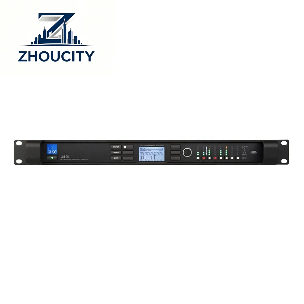 Lake LM26 Digital Processor Pa Equipment 2-in 6-out Audio Loudspeaker Management System