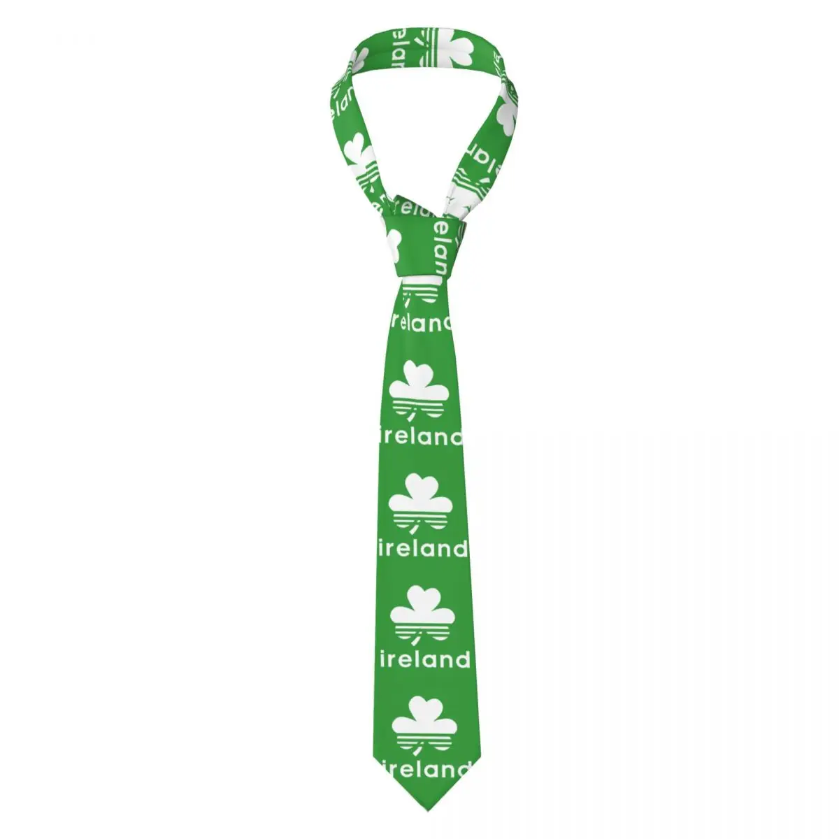 

St. Patrick's Day Unisex Necktie Slim 8 cm Wide Irish Saint Paddy Patty Day Neck Ties Accessories Cravat Wedding Accessories