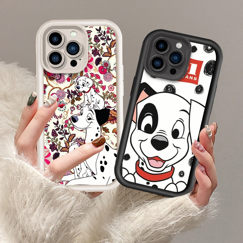 Disney 101 Dalmatians Dog Eye Ladder For Apple iPhone 15 14 13 12 11 XS XR X Pro Max Plus TPU Phone Case