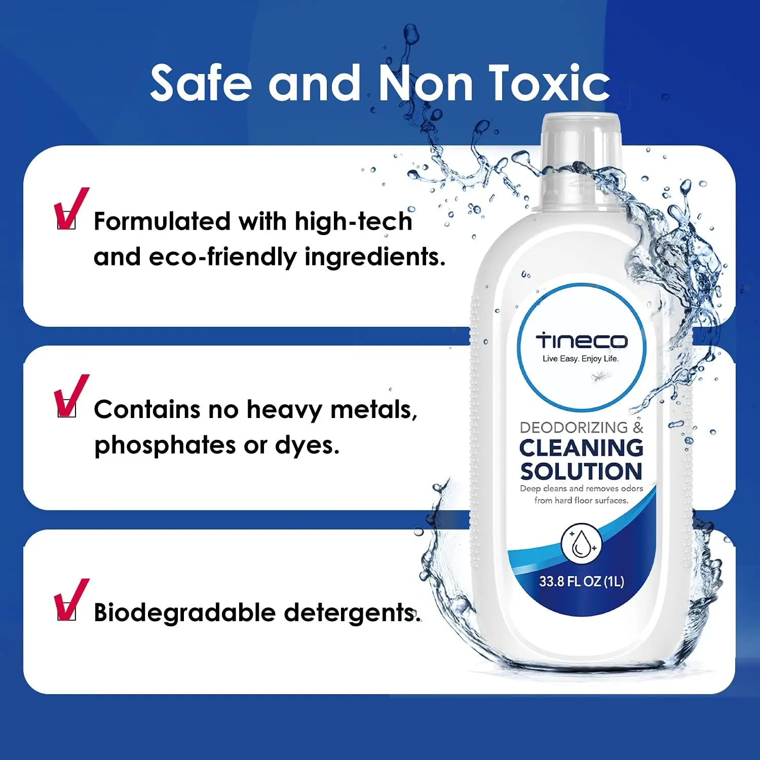 Fit for Tineco All Series Floor Cleaning Solution for iFLOOR 2 Complete, iFLOOR 3 Breeze Complete, Floor ONE S3 Series iFLOOR 1