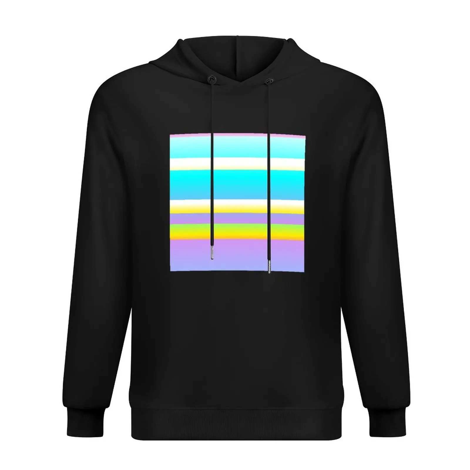

Lilac turquoise yellow line pattern Lilac turquoise yellow color combination Hoodie mens clothing anime clothing new hooded tee