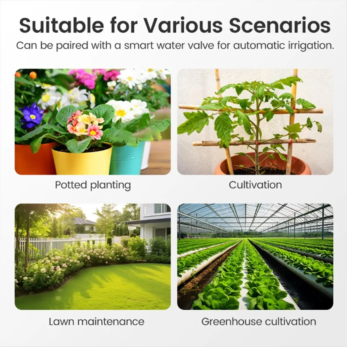 

Умный тестер почвы ABJA Tuya Zigbee: датчик влажности и температуры с мониторингом в реальном времени через мобильное приложение для дома и сада