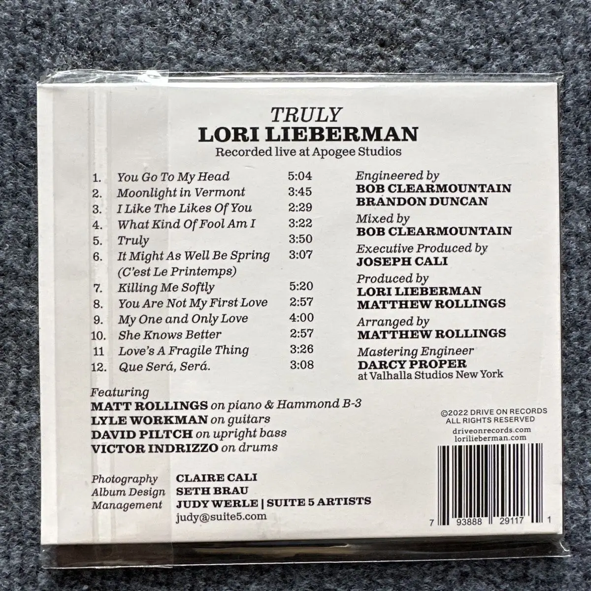 البوب لوري ليبرمان الموسيقى CD ألبوم حقا أنت الذهاب إلى رأسي الموسيقى سجل تأثيري وكمان سيارة Soundtracks صندوق هدايا الموسيقى الطرفية