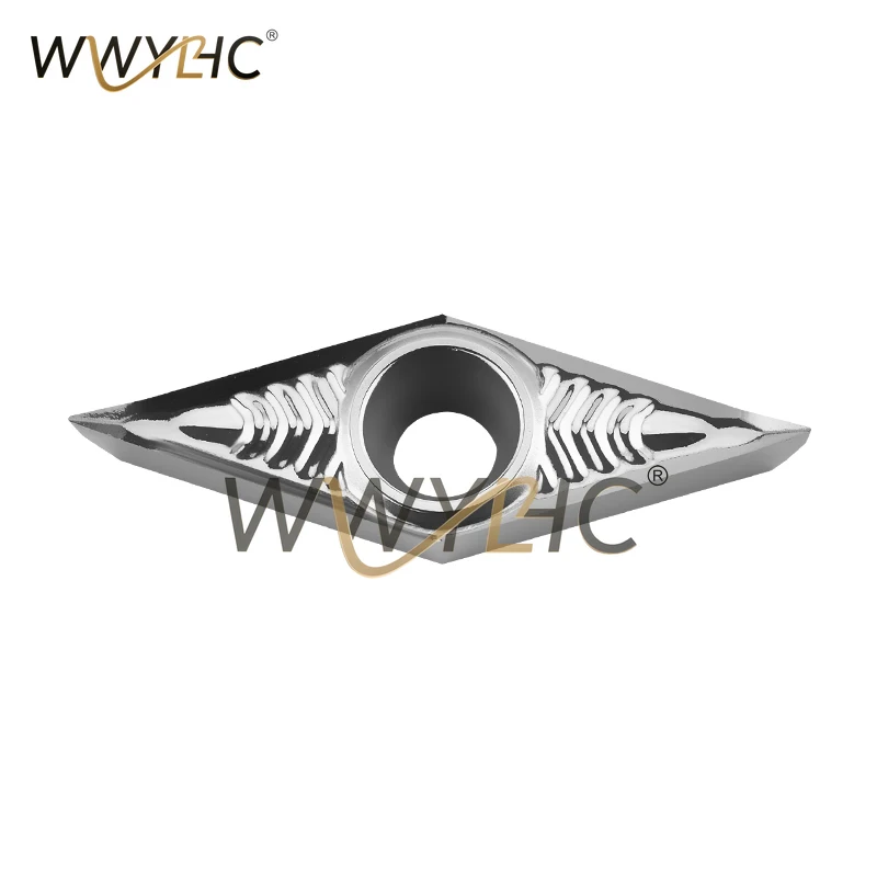 CNC Aluminum Blade VCGT1604 Hard Alloy with Outer Circle and Inner Hole Turning