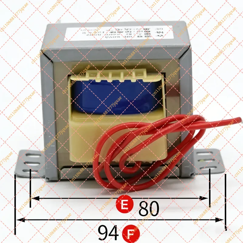 5W EI41x20 Electrical Transformer, 22mm Thick Pure Copper Material, 380V Input with Multiple Output Voltages
