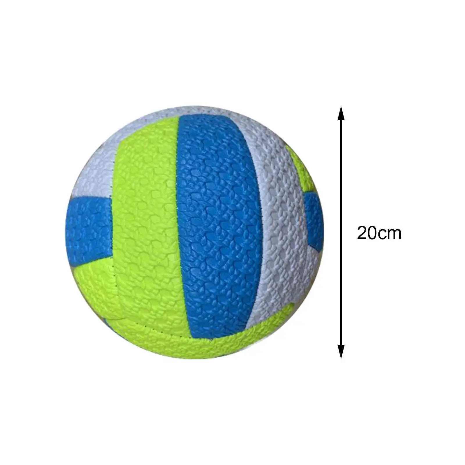 Pelota de práctica de entrenamiento para niños pequeños, pelota de voleibol para interior y exterior, playa, arena y césped, tamaño 2