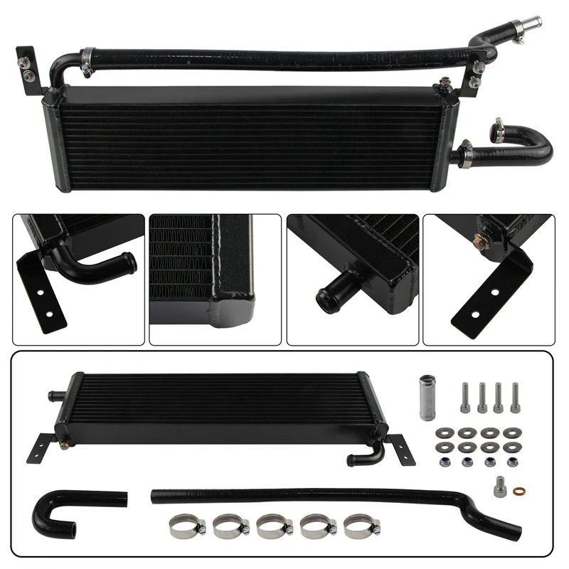 Enlarged Radiator & Air-to-Water Intercooler Hose Kit For Audi B9 B9.5 RS4/RS5 F5 EA839 2.9T Performance Bar & Plate