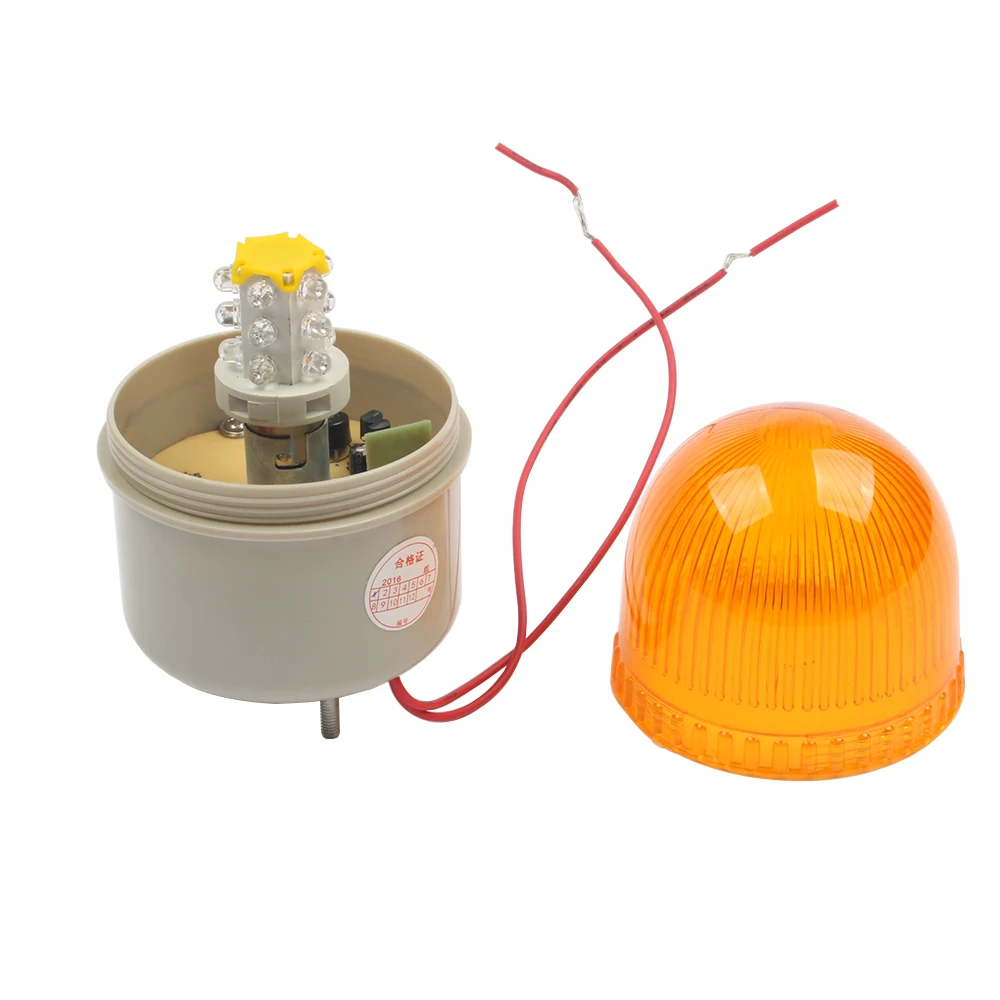 DMWD DC 12V/DC24V LTE-2071 mini traffic sign strobe flash light Bulb emergency warning light siren light indicator light