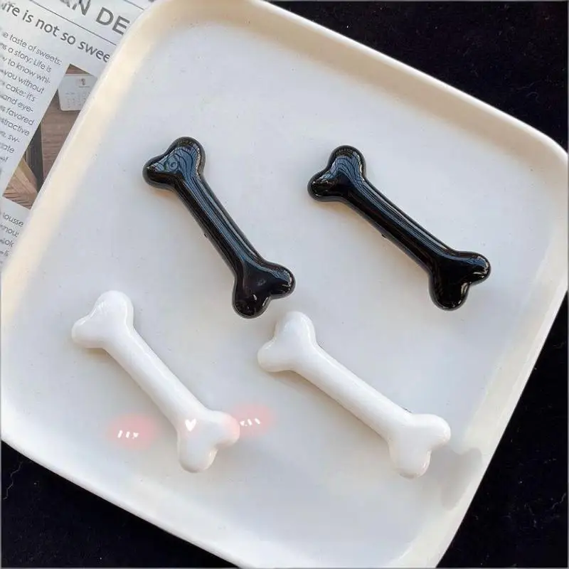 Modische Haarspangen in Knochenform für Damen und Mädchen, Lebendige Hundeknochen-Haarklammern, Seitliche Haarnadeln, Haaraccessoires – Detail 12