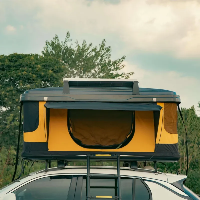 Big Capacity Hardshell Slimeline Rooftop Tent for Tank Best Selling Outdoor Camping Pickup Truck 4x4 Roof Top Tent