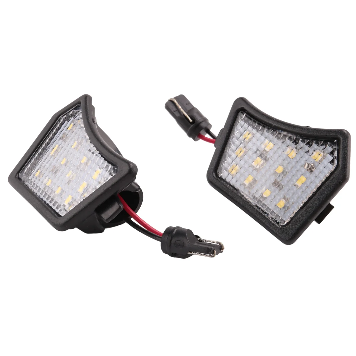 2Pcs LED Under Side Mirror Lights Welcome Puddle Lamps for Volvo C30 C70 S40 S60 S80 V40 V50 V60 V70 XC70 XC90 31217838