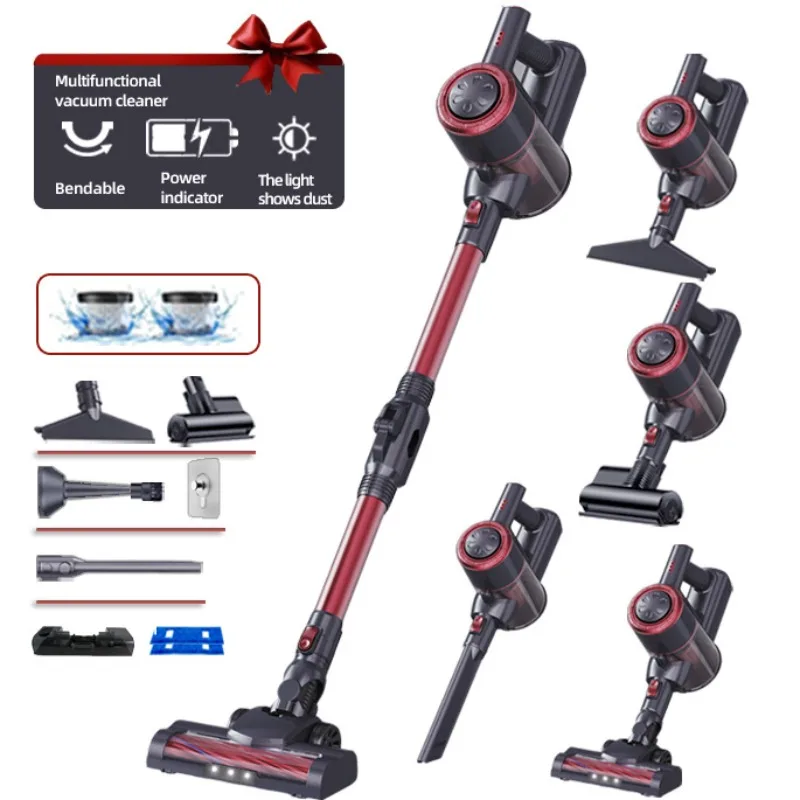 

Household large suction wireless handheld strong suction carpet cat hair pet suction and drag integrated vacuum cleaner