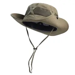 Sombrero para el sol para hombre y mujer, sombrilla de aleros grandes, gorra de pescador a la moda, ideal para senderismo y pesca al aire libre