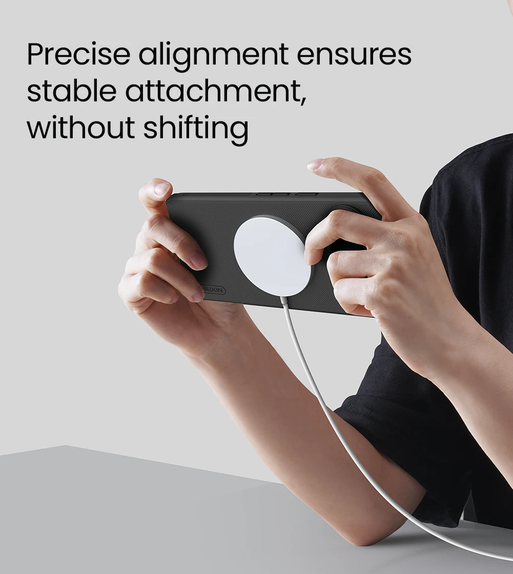 NILLKIN für Google Pixel 11 Pro Hülle Passgenaue Hülle Magnetische Super Frosted Shield Hochwertige Matte PC-Abdeckung – Detail 10