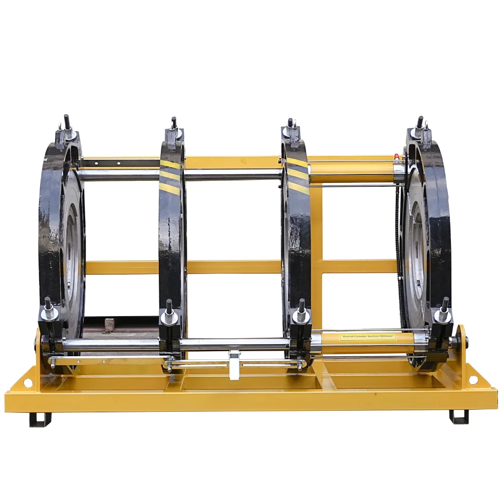 Industrial Hydraulic Pipe Docking Welder Imported Accessories 17.7KW 380V Large-Diameter Thermoplastic Pipeline Engineering For