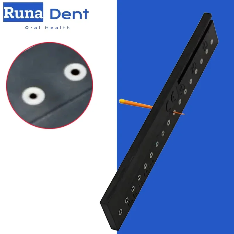 Dental Endodontic Gutta Percha Ruler Endo Measuring Span Scale Dental Materials Dentist Kit