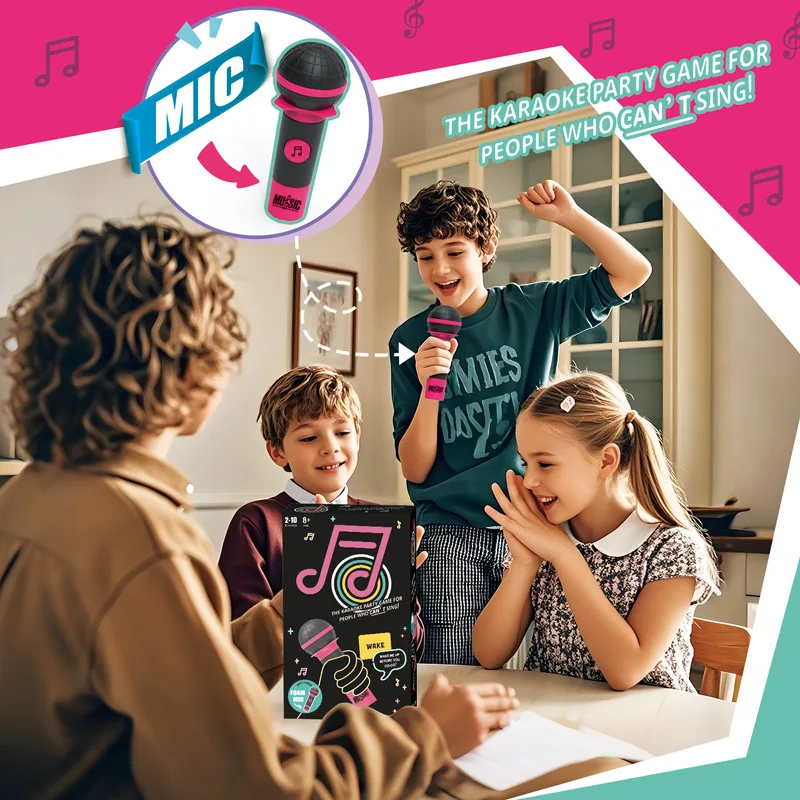 Alto-falante de microfone de karaokê para crianças, crianças jogam microfones criança amplificação de voz brinquedo de microfone retrô para cantar presente de crianças f