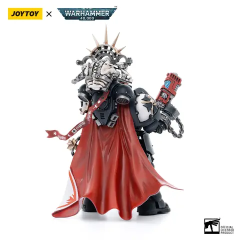 JOYTOY Warhammer 40k 1/18 Actionfigurer Black Templars Marshal Baldeckrath 10 best sales figurmodell - №5