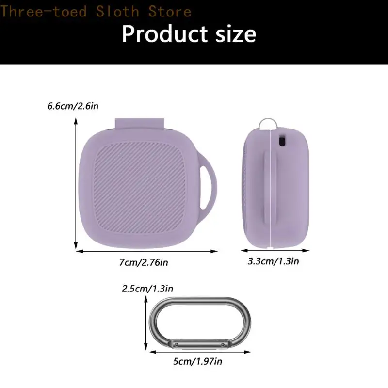 Silikonschutz, staubdicht, wasserabweisend, Schutzhülle zur Schadensverhütung, geeignet für Essential Open Earbuds E74A – Detail 6