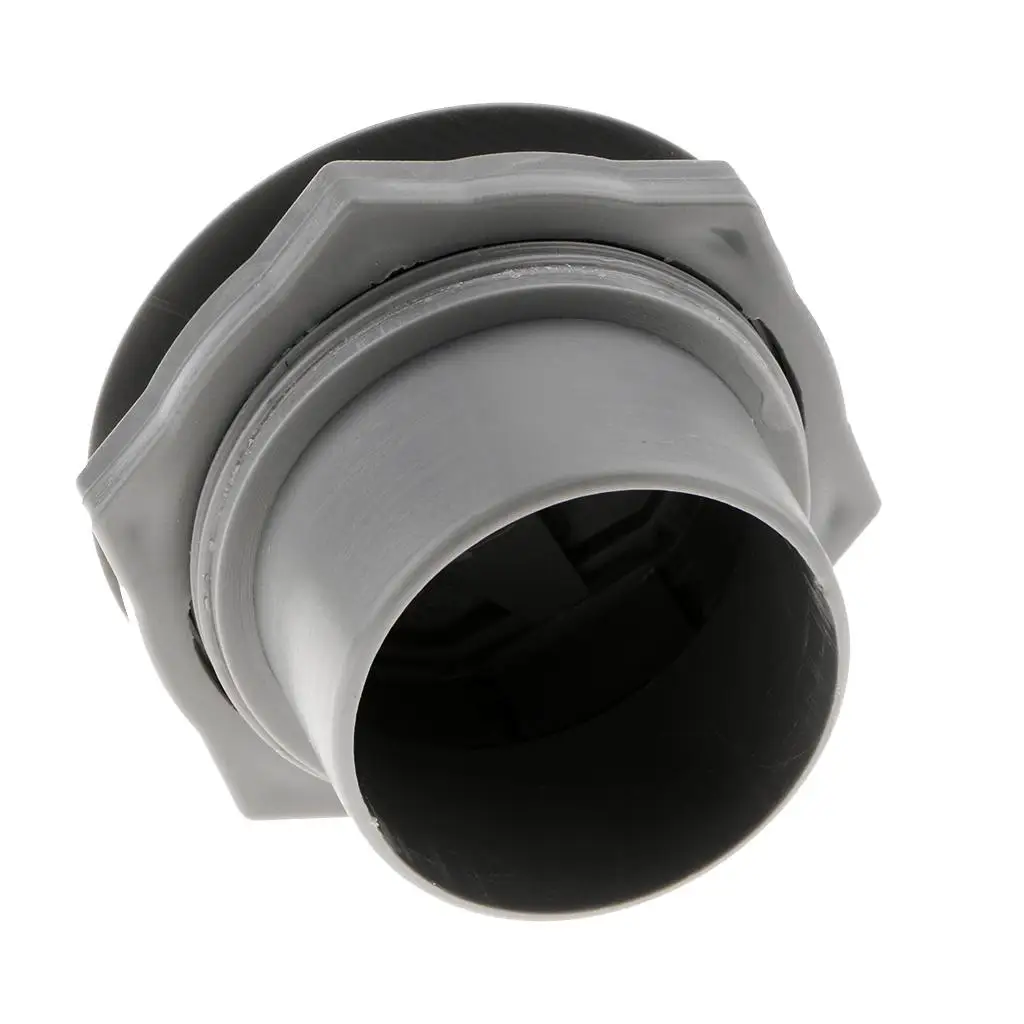 Round Car RV Trailer Side Roof 60mm Outlet Air Vent Cover Exhaust Air Grey