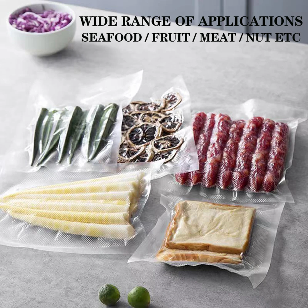 1 Rolls Vacuum Bags For Food, 500cm Per Roll,Reusable, BPA-free,Food Vacuum Sealer Bags For Vac Storage Meal Prep Sous Vide