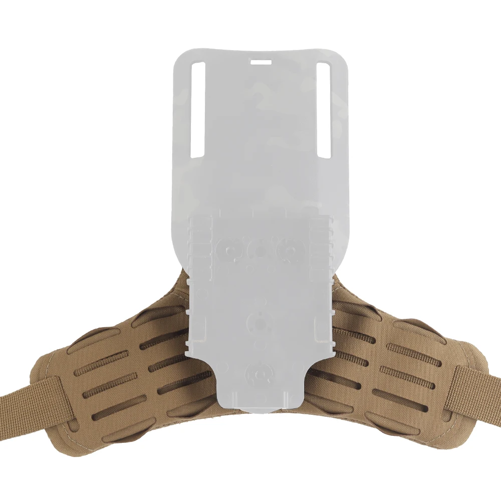 Imagem -05 - Arc Rti Duty Mount Strap Coxa Base de Coldre Plataforma Perna Liberação Rápida Segura Qls Fivela Molle Caça Cinto Tático