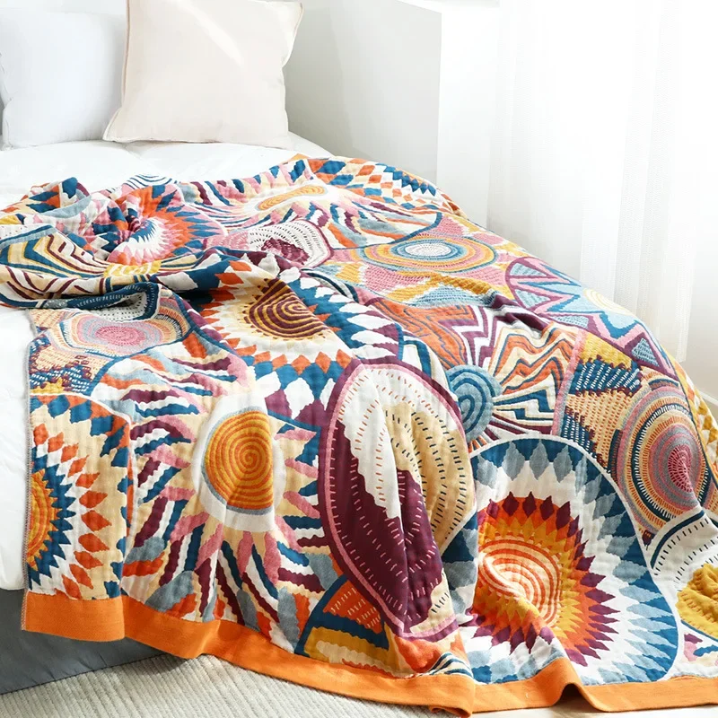 cobertor-jacquard-geometrico-boemio-com-padrao-tribal-vibrante-colcha-de-algodao-reversivel-com-estampa-colorida-de-mandala