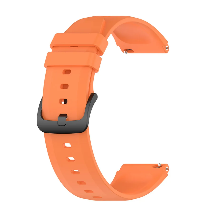 22mm Watch Band For Xiaomi Mi Watch S1 Active Watch Strap Silicone Bracelet Replaceable Accessories For Xiaomi Watch S1 Color 2