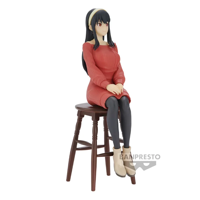 Nuevo Bandai Banpresto SPY FAMILY Break Time Collection Yor Forger figura de Anime adornos de escritorio regalos para niños modelo muñeca de juguete