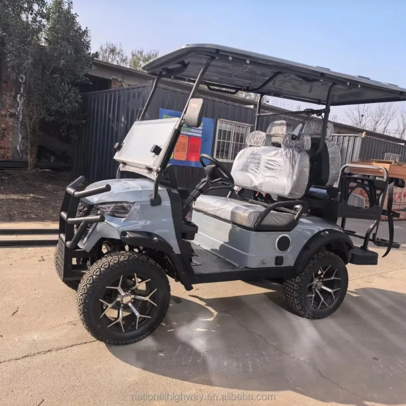 Airo Four Wheel Drive Golf Cart New Model Hot Sale 4 Persons Golf Cart 4 Seats 2+2 Electric Golf Carts