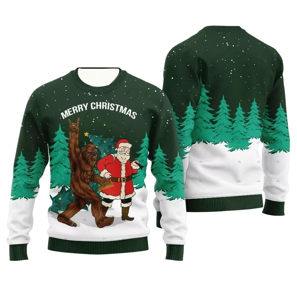 Fashion Beer Ugly Christmas Sweater for Women Clothes Hip Hop Bar Party Men Sweatshirts Casual Male Pullovers Beers Tracksuit