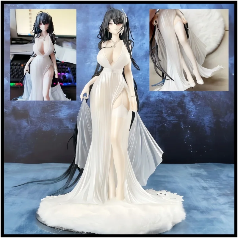 

Аниме Фигурка Ijn Taiho Белое Платье Stance Фигурки Ijn Taiho Цветок Брак Фигурка ПВХ Модель Коллекция Игрушек Статуя Подарок