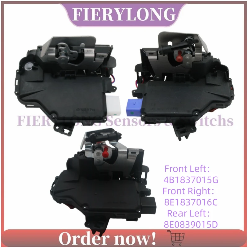 

4B1837015G Привод замка передней задней левой/правой двери для Audi A4 A6 8E1837016C 8E0839015D 8E0839016D Автомобильные запасные аксессуары