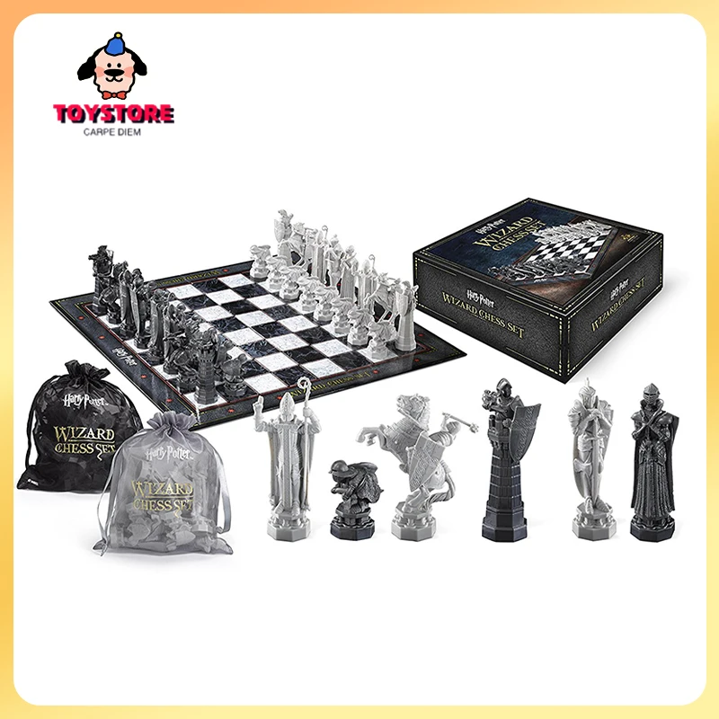 Board Game Harry Potter Anime Periphery Wizard Chess Hogwarts Three-Dimensional Character Magician Chess Card Boys Birthday Gift