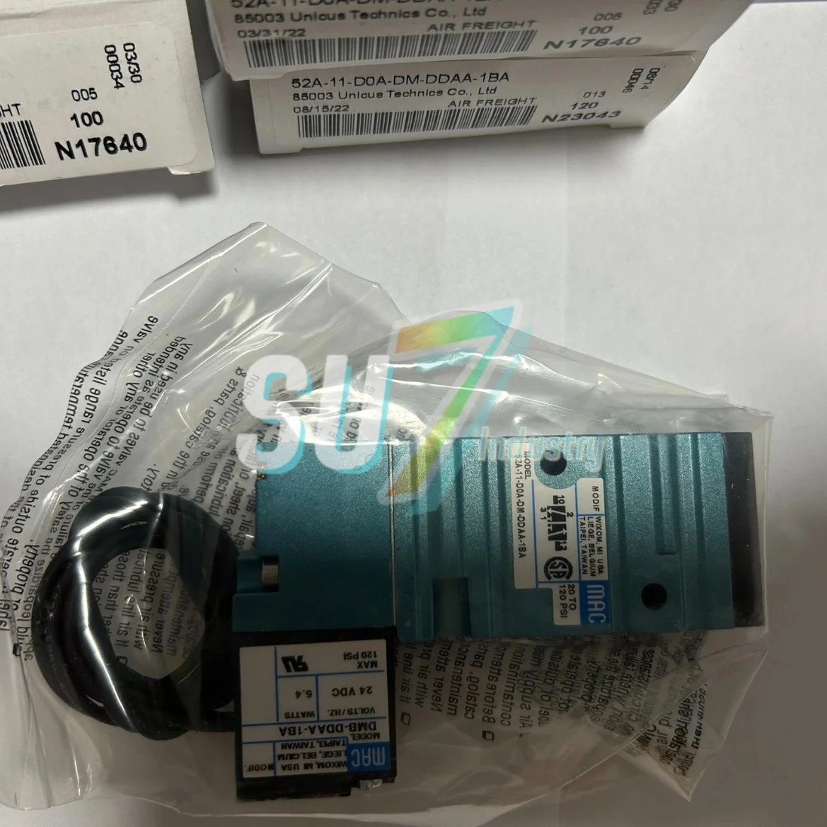 Solenoid Valve   52A-11-DOA-DM-DDAA-1BA  New Original