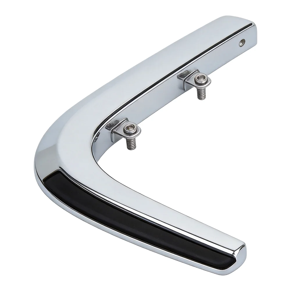 ABS Chrome Front Pair Bumper Side Moulding Trim for Mercedes For W202 Sedan 1998-2000 OEM Compatible Body Decoration