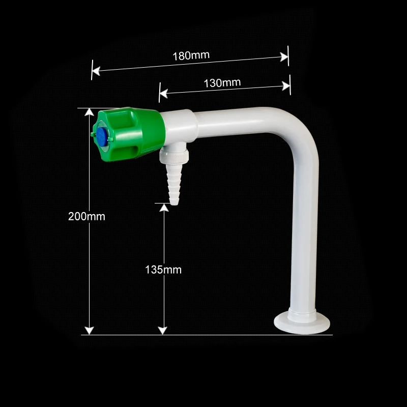 Picture 3: A1004  laboratory Single mouth Desktop Low position faucet Pure copper water nozzle lab  water tap