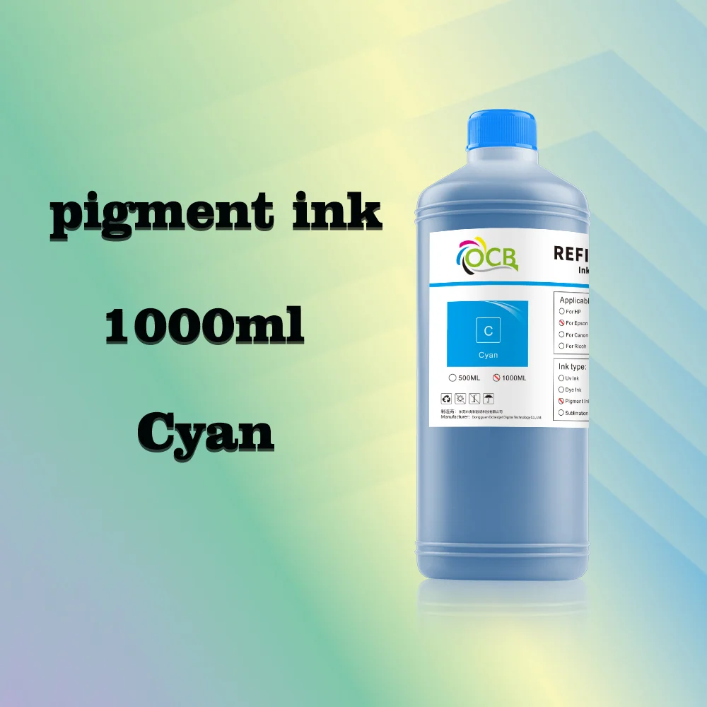 9 Color 1000ML Waterproof Pigment Ink For Epson P6000 P7000 P8000 P9000 P6080 P7080 P8080 P9080 Inkjet Printer