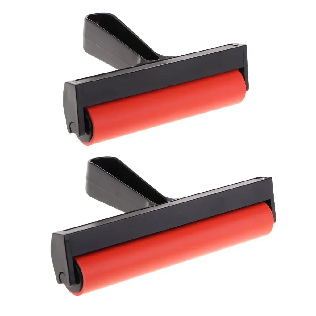 Plastic Painting Roller Brayer for Stamping Gluing Wallpaper Creative Art Supplies for Scrapbooking Printmaking