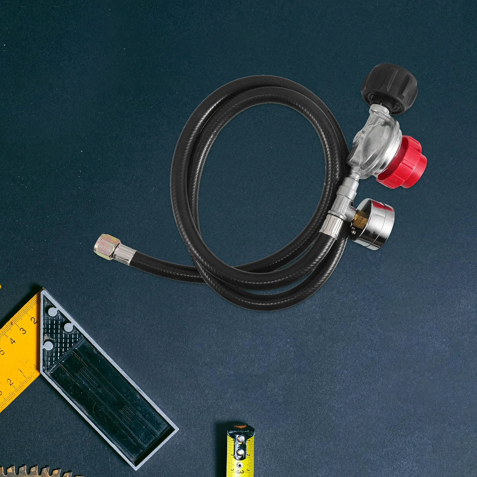 

High Pressure Adjustable Regulator 0-30 Psi Cast Iron Qcc1 Inlet Pressure Control Valve for Gas Stove Bbq Adjustable Regulator