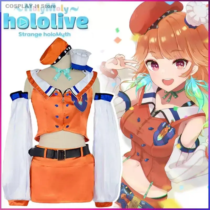 Hololive En Takanashi Kiara Косплей Костюм Vtuber Tenchou Топы Юбки Наряд Миф Kiwawawa Aime Одежда Виртуальный Youtuber Неформальный Hololive En Takanashi Kiara Косплей Костюм Vtuber Tenchou Топы Юбки Наряд Миф Kiwawawa Aime Одежда Виртуальный Youtuber Неформальный
