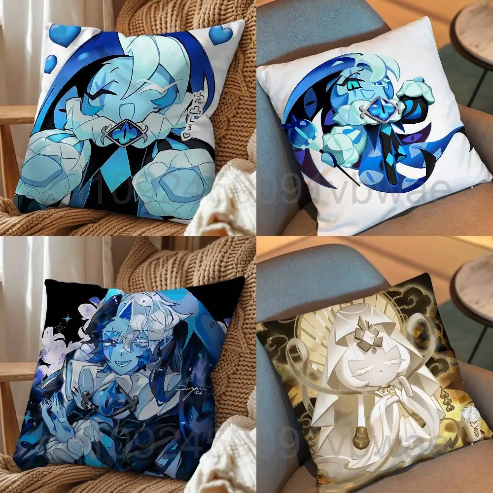 Mystic Flour Shadow Milk Cookie CRK Cartoon Pillow Cover, 4K HD Printed Cushion Cover case with Various Exquisite Patterns