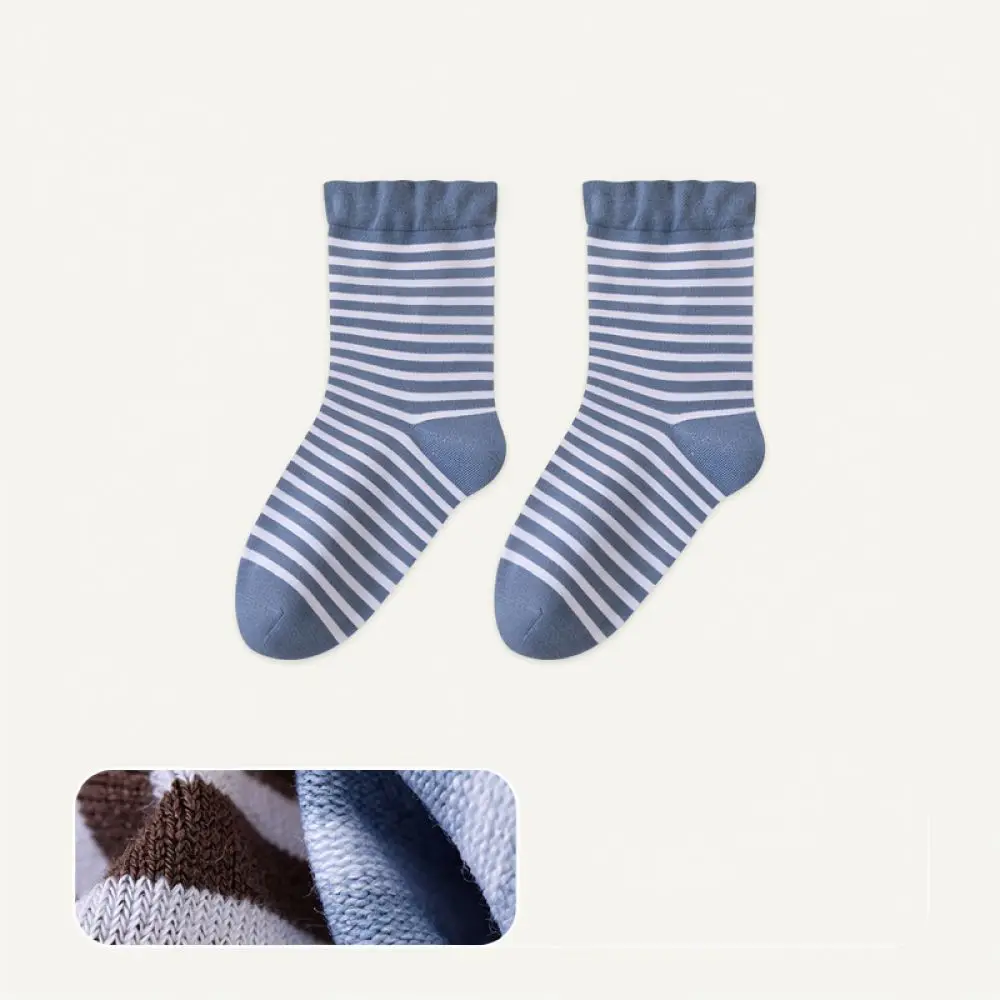 Winter Mens Thermal Wool Socks Thickened Warm Hosiery Loose Cuff Comfortable Sleep Wear Non Constricting Anti Odor Breathable